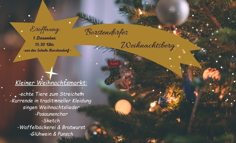 01.12.2023_Lebendiger Adventskalender_Eröffnung Borstendorfer Weihnachtsberg