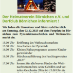 02.12.2023 Pyramidenanschieben & Weihnachtsmarkt in Börnichen