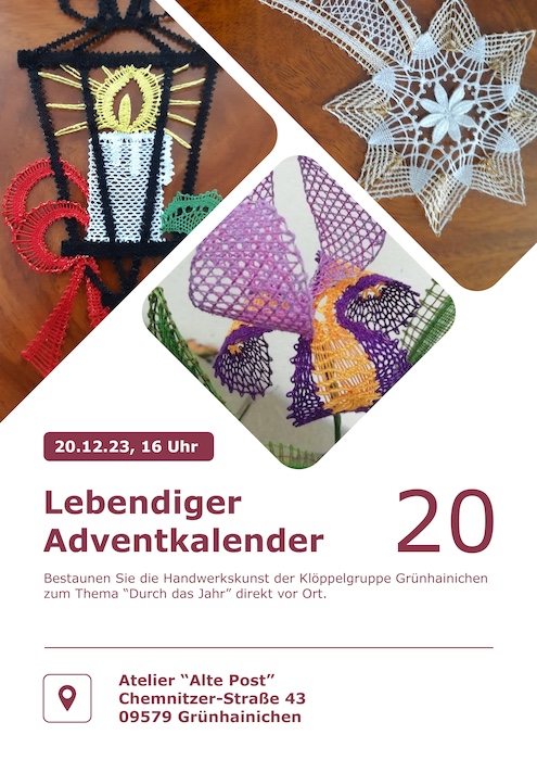 20.12.2023_Lebendiger Adventskalender_Offener Klöppelworkshop