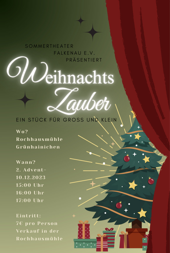 Weihnachtstheater in der Rochhausmühle am 10.12.2023