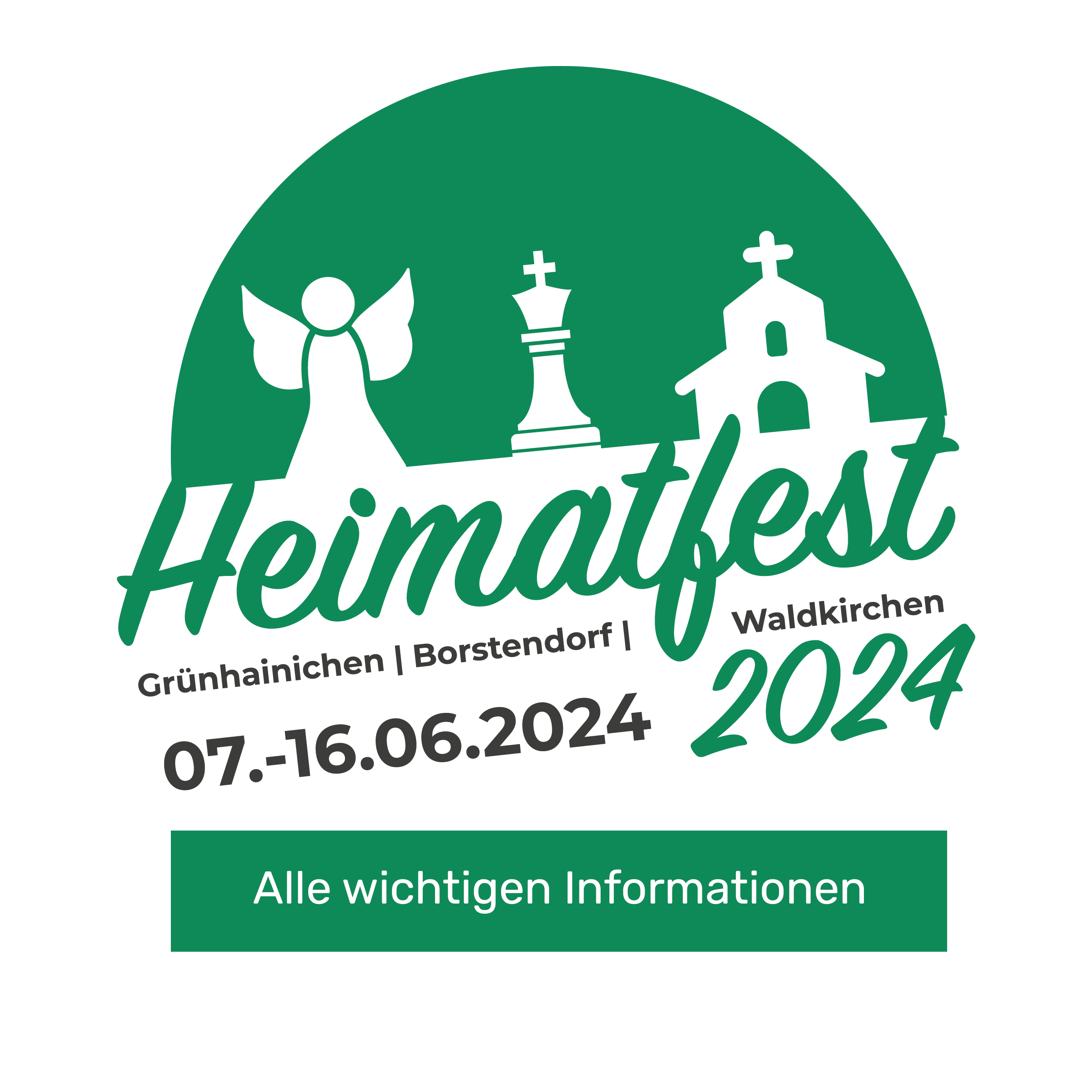 Jubiläums-Logo Heimatfest 2024