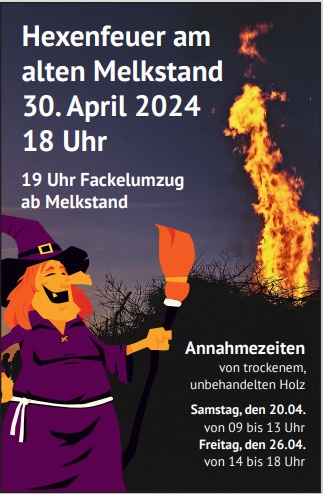 Hexenfeuer in Waldkirchen
