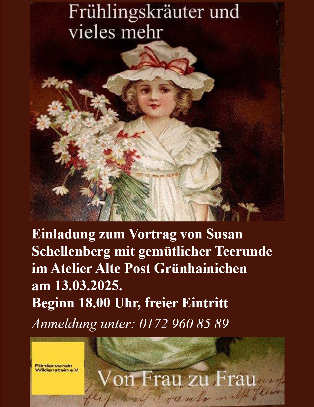 "Von Frau zu Frau" am 13.03.2025