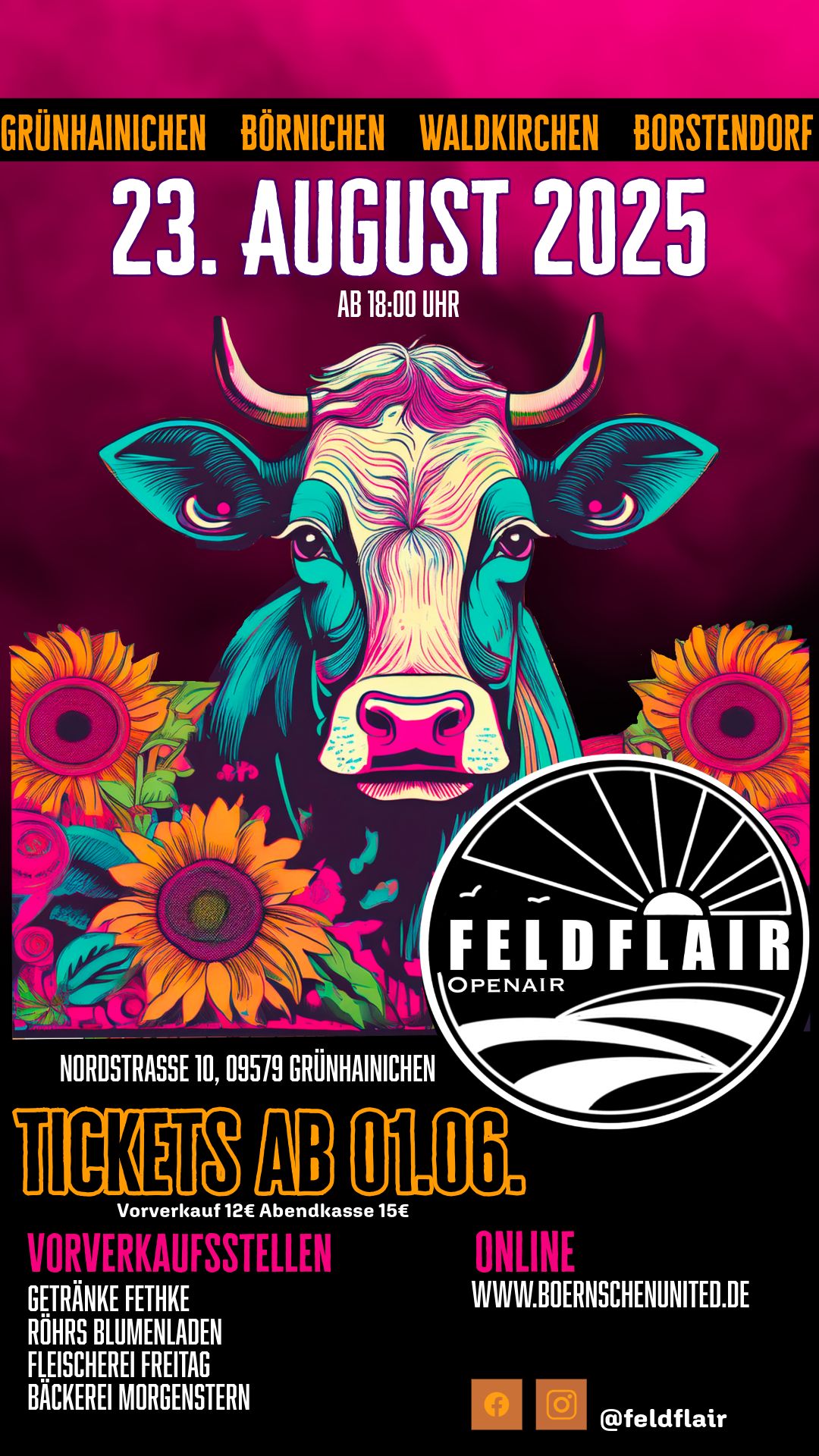 Feldflair Open Air am 23.08.2025