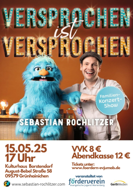 Sebastian Rochlitzer "Versprochen ist versprochen" am 15.05.2025