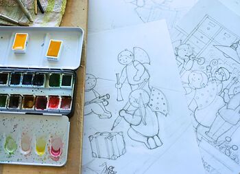 Workshop "Eintauchen in die Welt des Zeichnens" am 7.11.2025