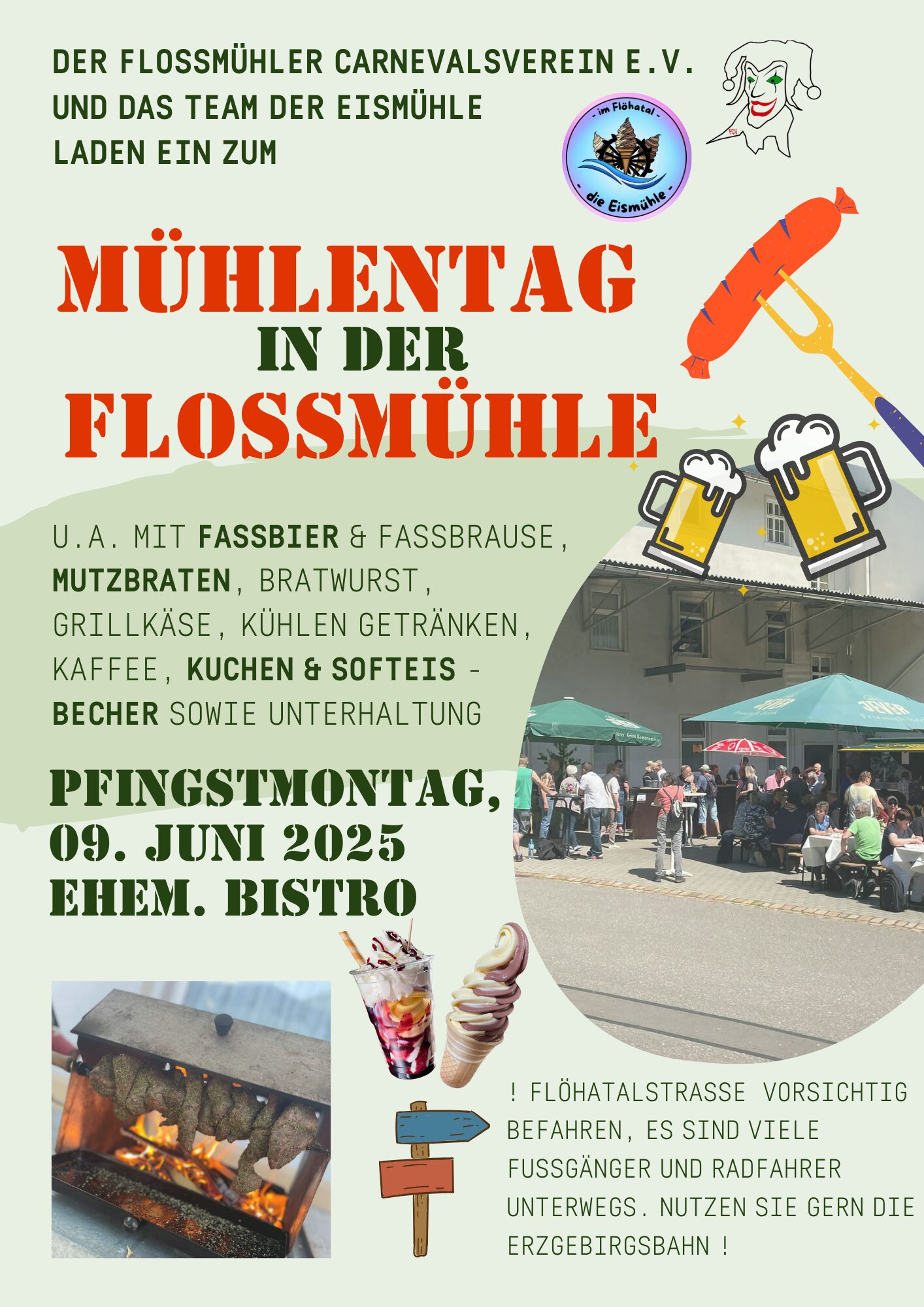 Mühlentag in der Flossmühle am 09.06.2025