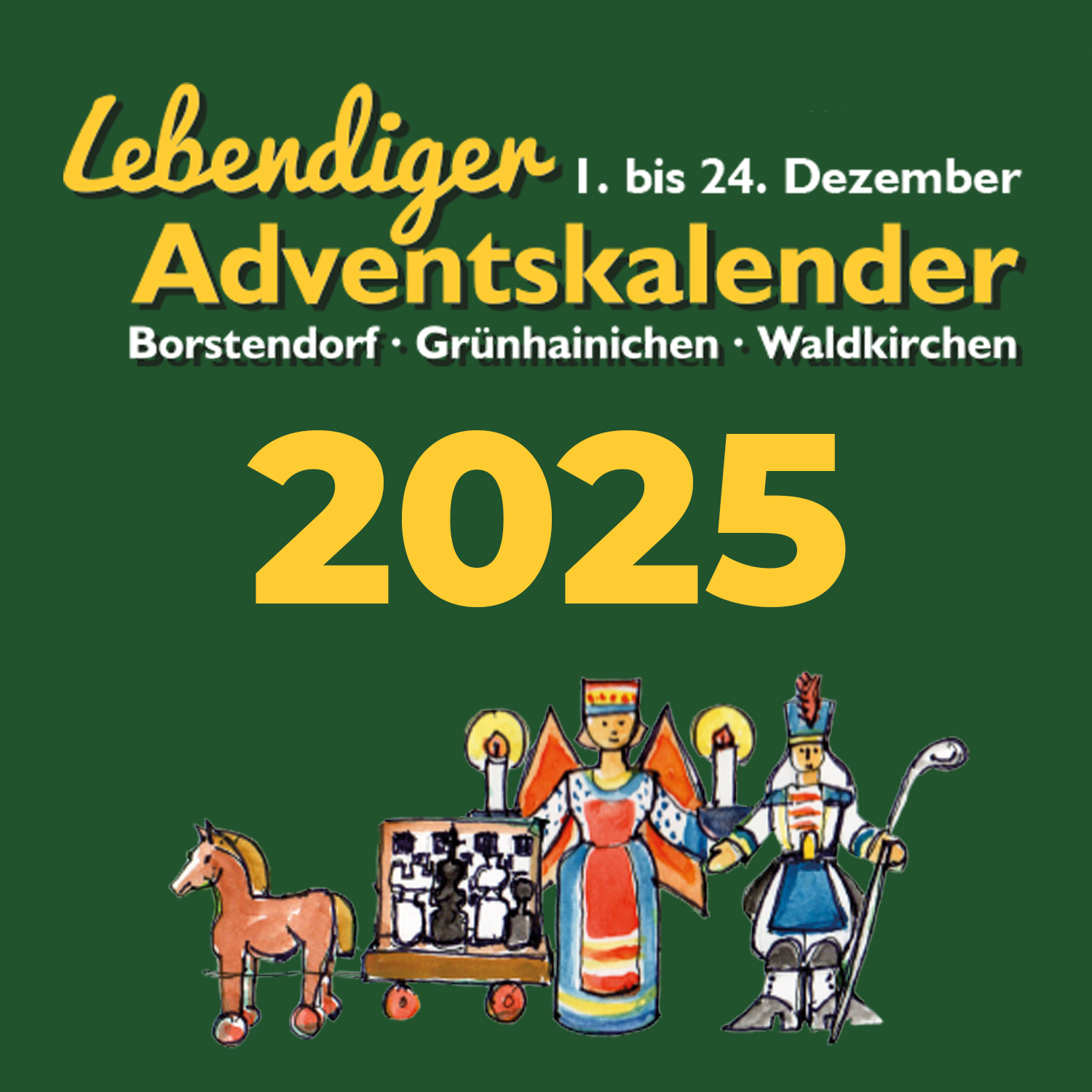 LEBENDIGER ADVENTSKALENDER - Krippenspiel in der Kirche Waldkirchen am 24.12.2025