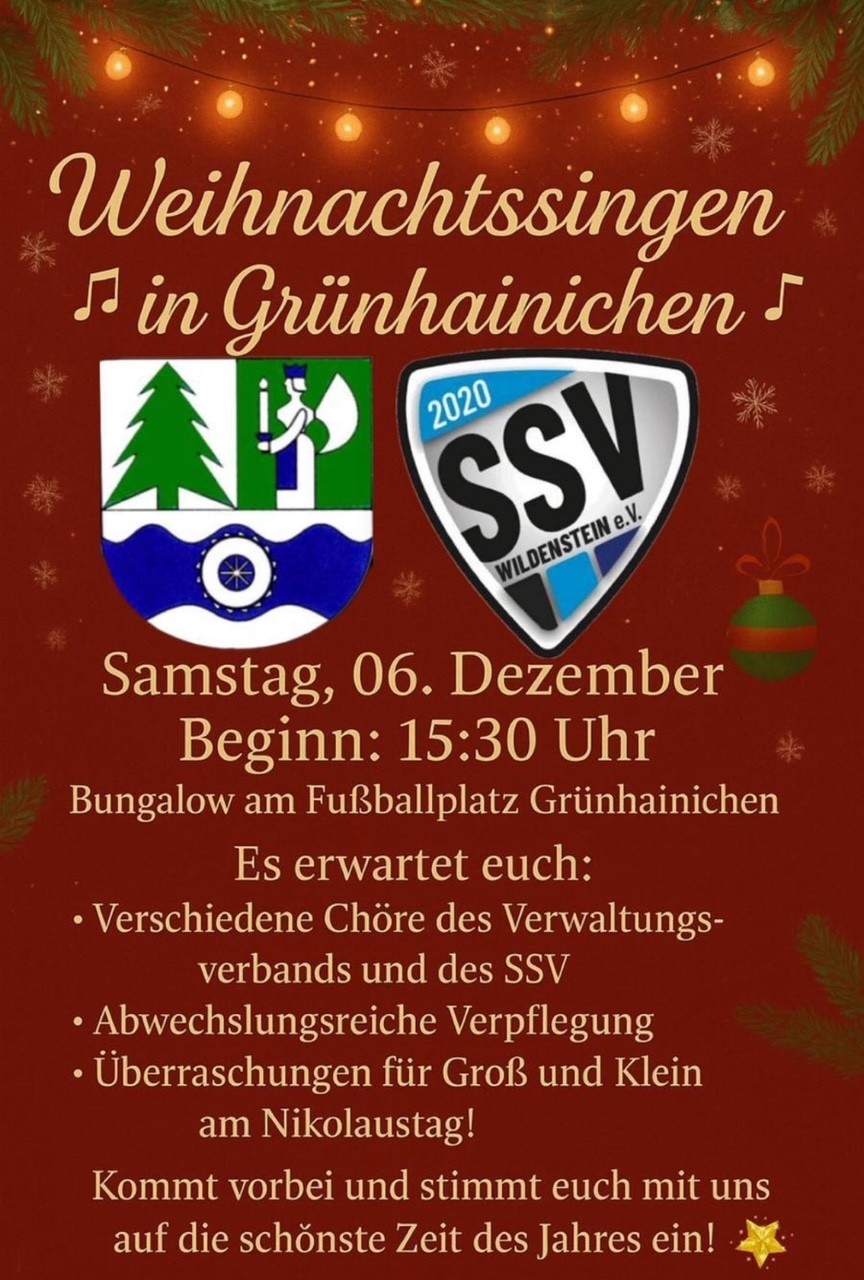 LEBENDIGER ADVENTSKALENDER-Weihnachtssingen am 6.12.2025