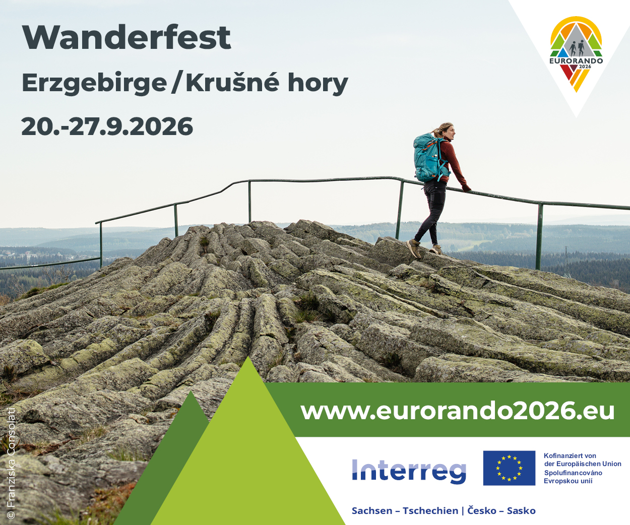 EURORANDO 2026 - größtes Wanderfest im Erzgebirge vom 20.-27. September 2026