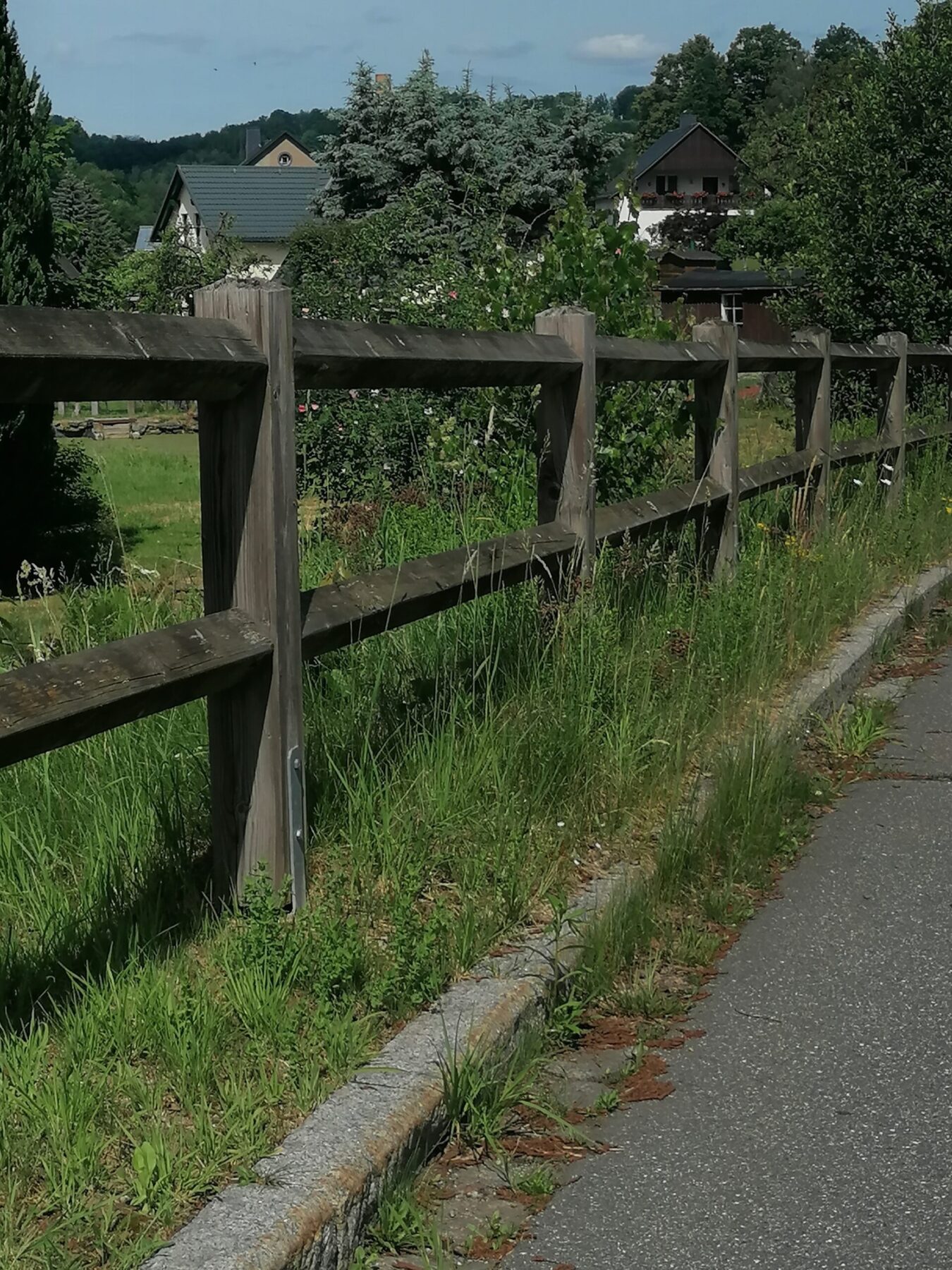 Grünfläche gegenüber ehem. KP Uhlig, Alte Dorfstraße, Borstendorf
