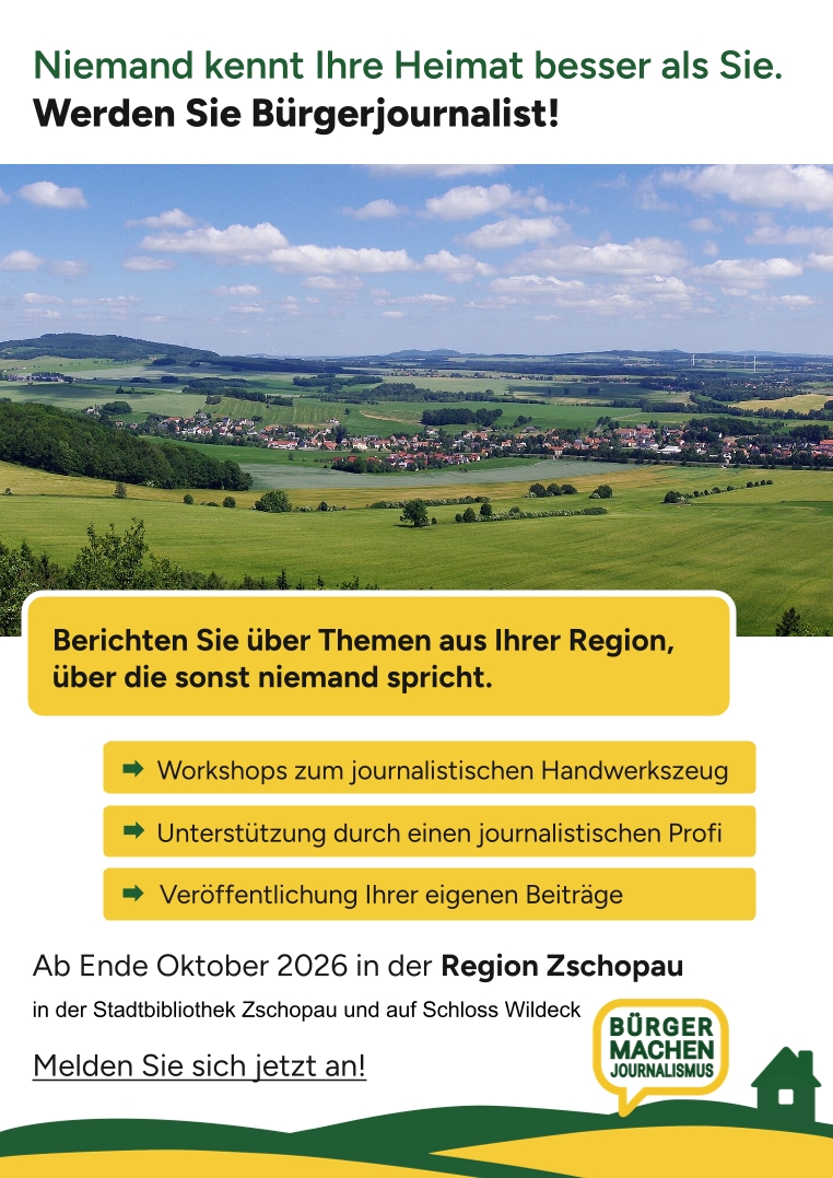 Bürger machen Journalismus – werden Sie Bürgerjournalist!